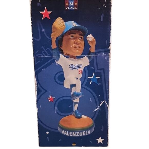 Los Angeles Dodgers 2006 Fernando Valenzuela Bobblehead - Picture 10 of 16